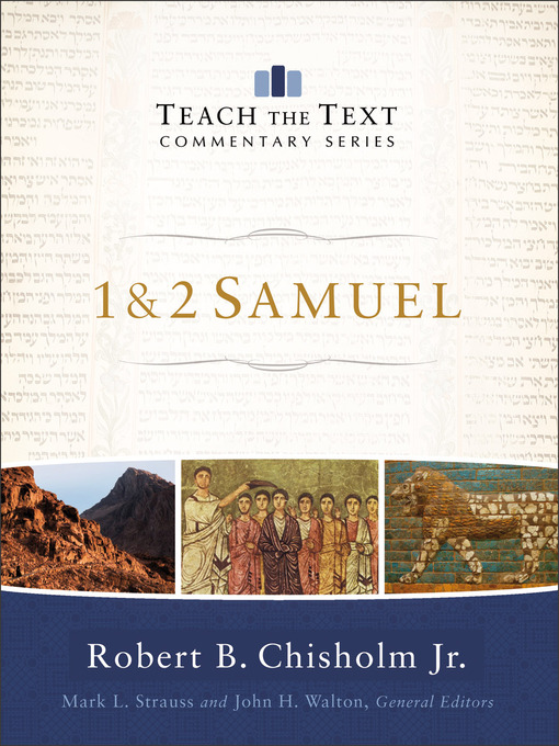 Title details for 1 & 2 Samuel by Robert B. Jr. Chisholm - Wait list
